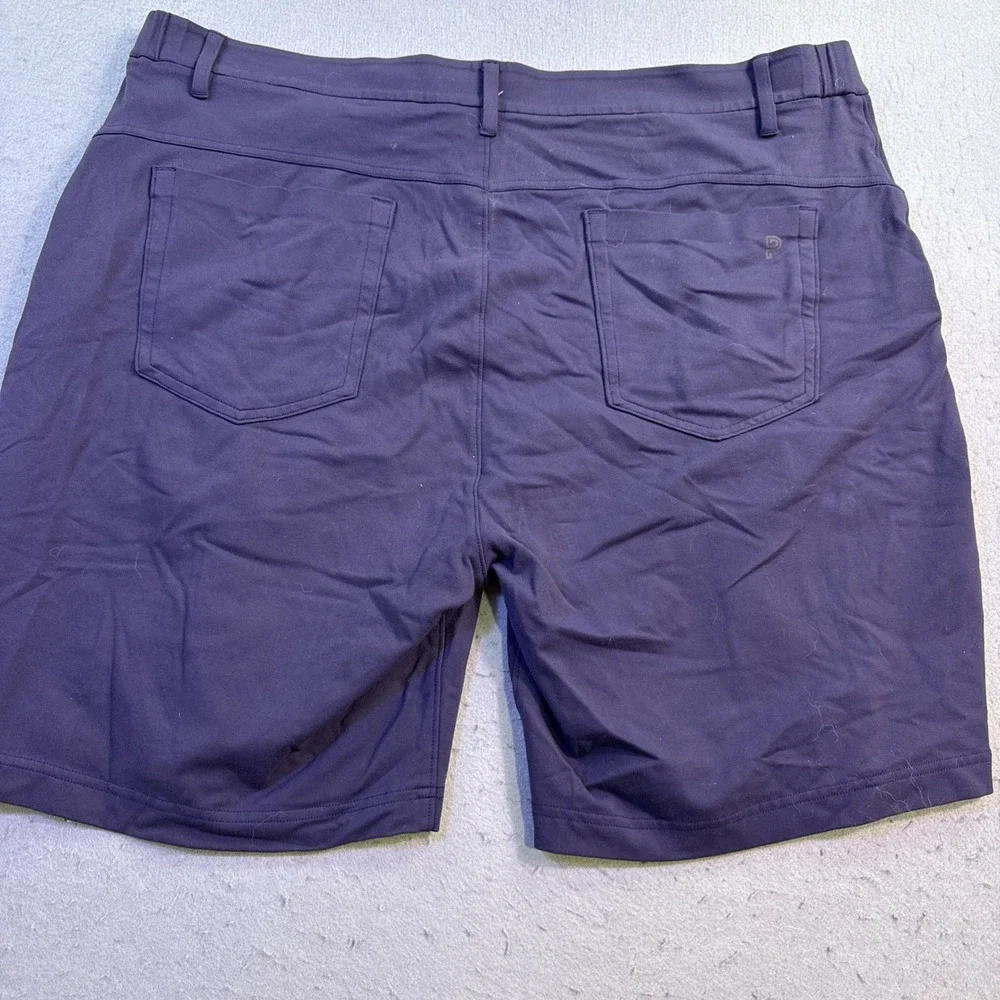 Public Rec All Day Every Day Men 40 Shorts BLACK Nylon Spandex Stretch Golf